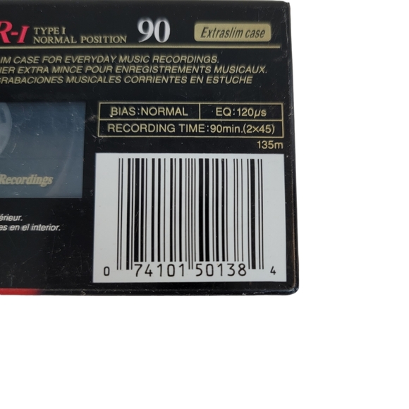 FUJI High Bias Audio Cassete Blank Media 90 Min Set of (2) DR-1 & (1) DR-2 NIP - Picture 8 of 8